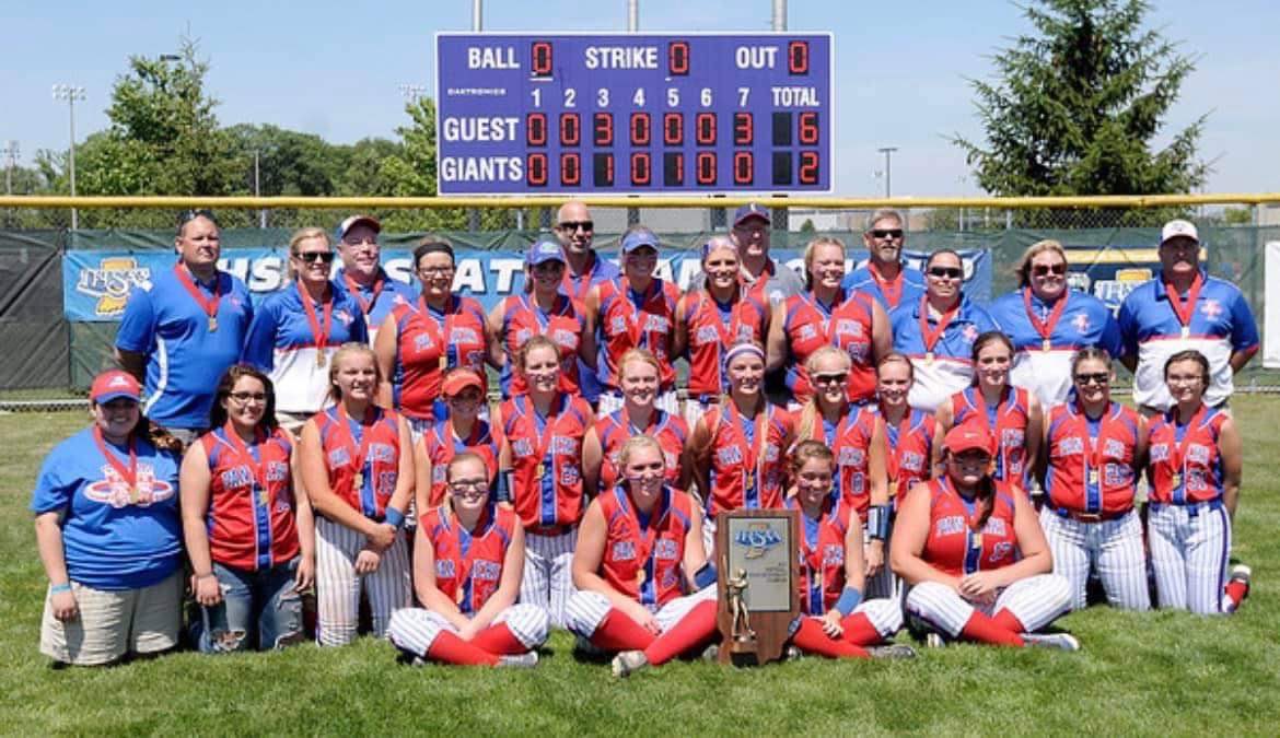 2017 Softball Team is Ready to come back for Champions night!!!