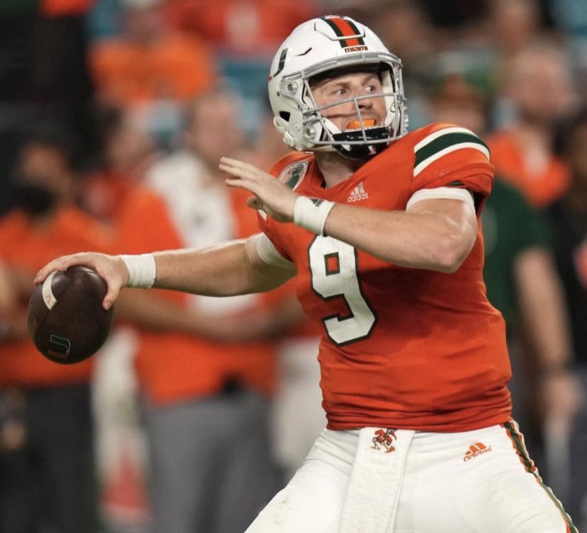 hurricanesmarsh's tweet photo. Two best quarterbacks in the ACC https://t.co/patmyNWLiH