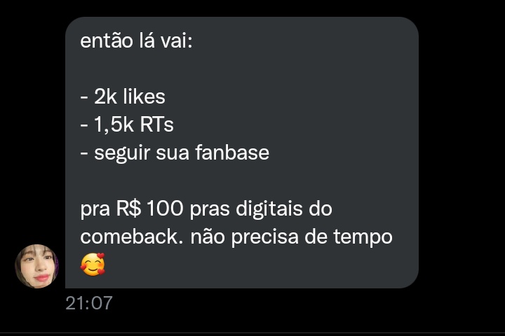 ‼️ RT DEAL FOR TREASURE ‼️

💰 R$ 100 PARA O COMEBACK 💰

• 2k likes + 1.5k RTs
• Seguir nossa fanbase <a href="/tmakernews/">TMaker News - Mídias</a>

Os fundos serão destinados às digitais!