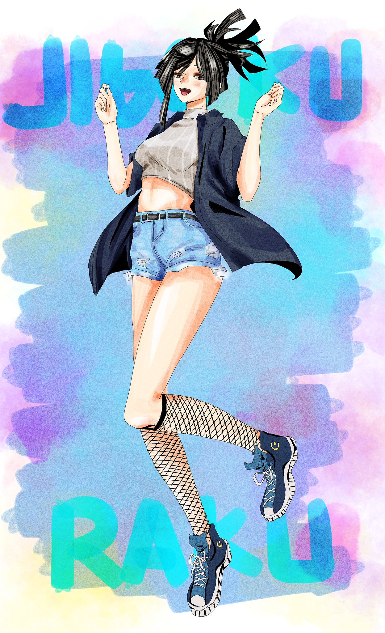 sharing my OC Fanart of Yuzuriha (my twitter: @aishcream24; fb: Aishcream) : r/jigokuraku