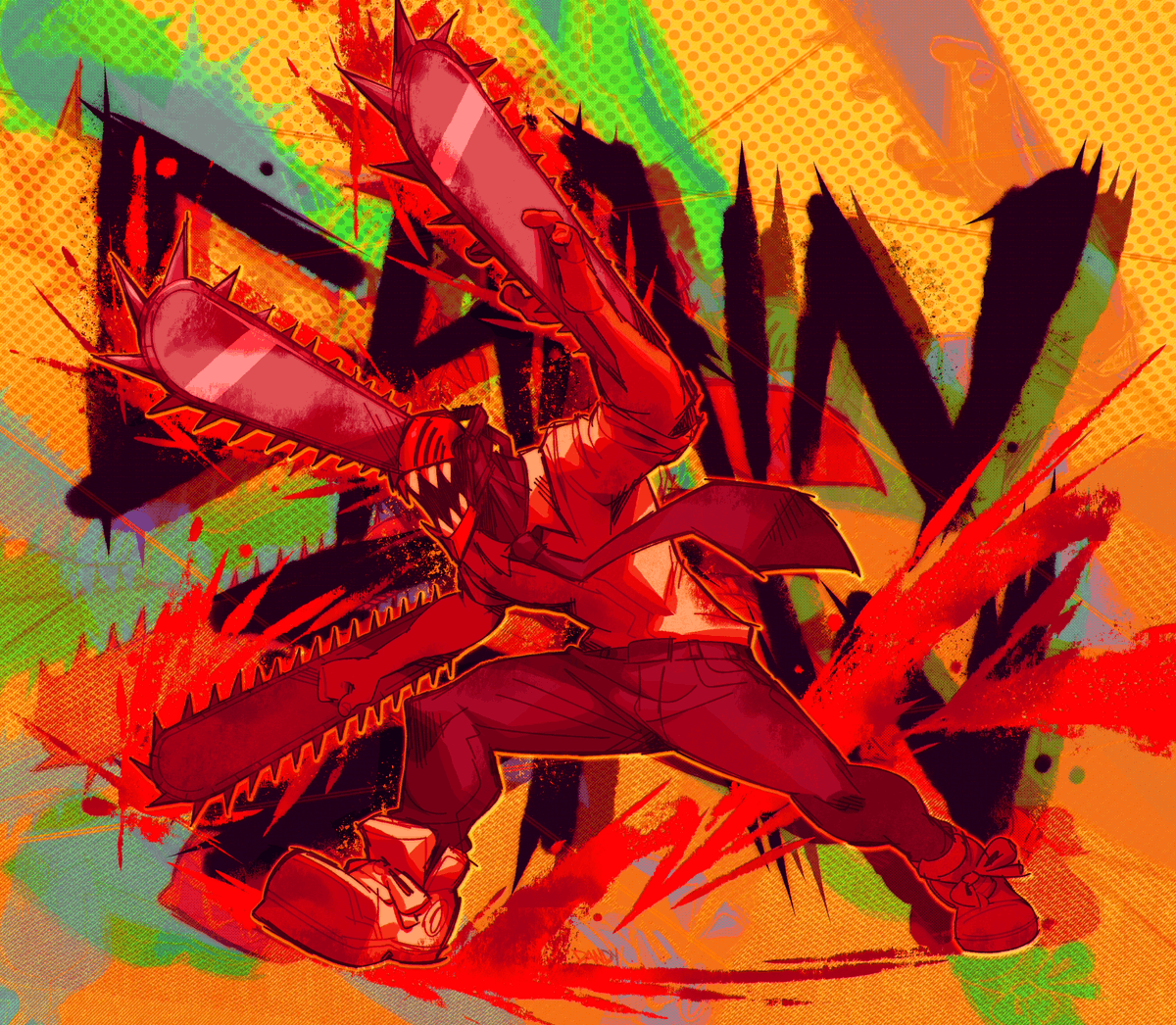 Dandy on twitter chainsaw man 