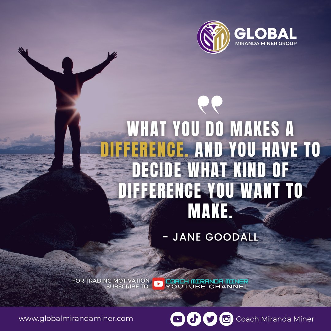 Every moment of every day you have an opportunity to make a difference. You decide how you spend your time and what your attitude will be.

✨For more trading motivation and discipline, subscribe now:
youtube.com/c/MirandaMining

#TuesdayMotivation #CultureofMalasakit
