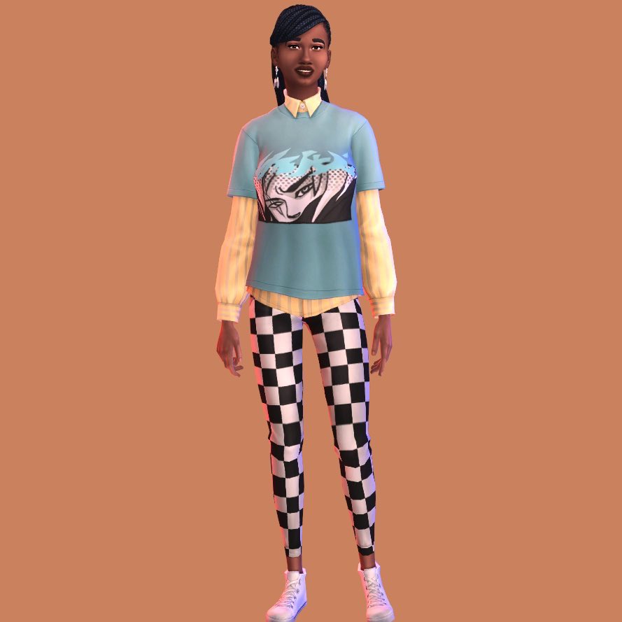 sunsimblvd's tweet photo. love this outfit so much 😍 #ShowUsYourSims #Sims4 #Sims4HighSchoolYears https://t.co/7c1qu4Wrpi