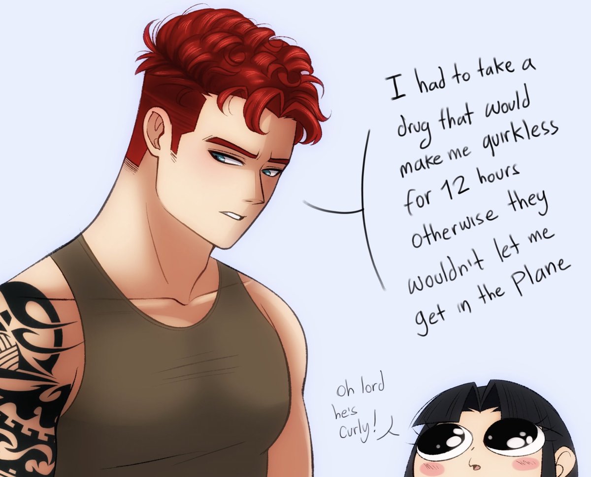 Inkan on Twitter "RT Ackerbangbang Quirkless Genderbend 🌋🚫"