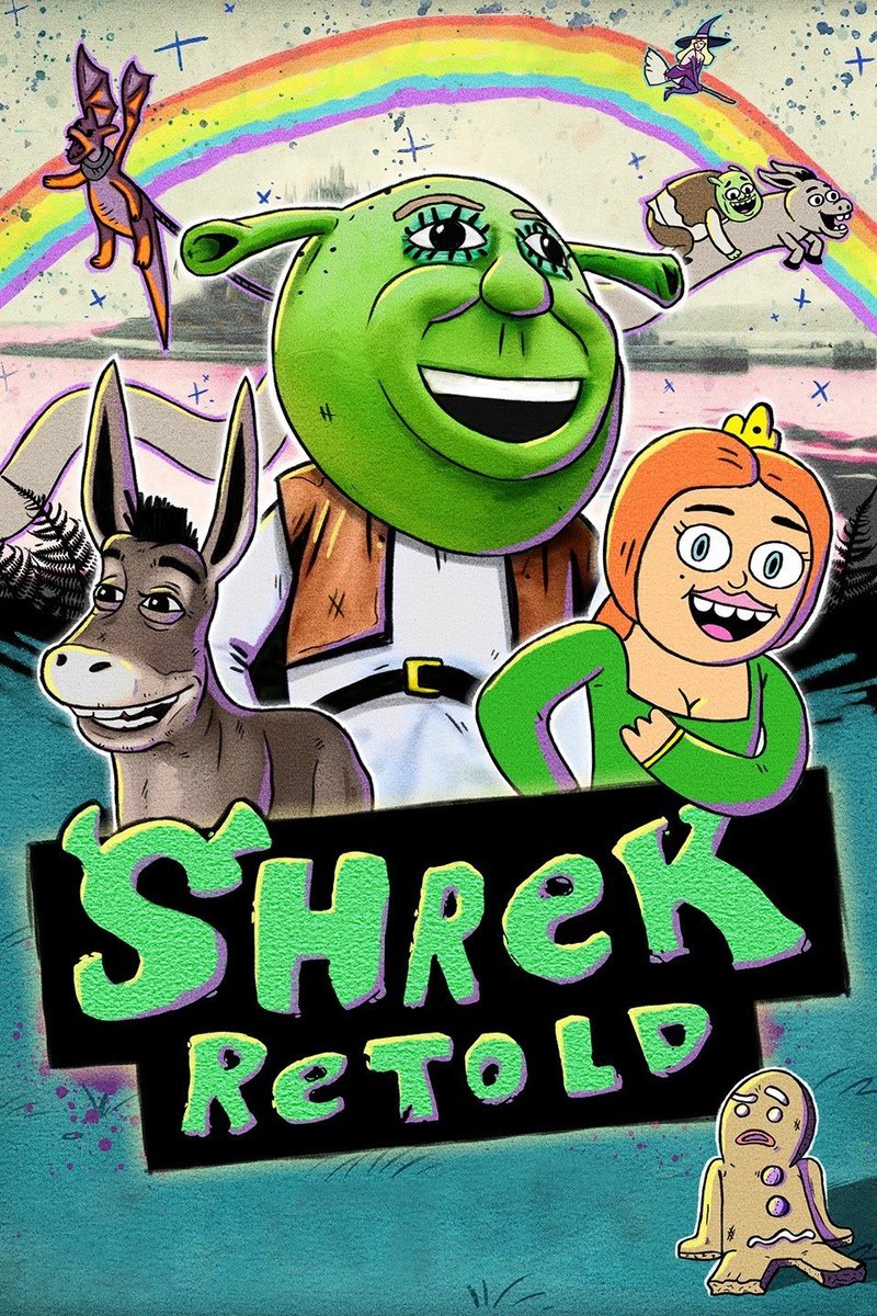 NoMasQueEsto1's tweet photo. La LOCURA de película que acabamos de ver. Por favor, consuman su estupefaciente favorito y disfruten (está en Youtube) #Shrek #Shrekretold https://t.co/Xha9aLn2zG