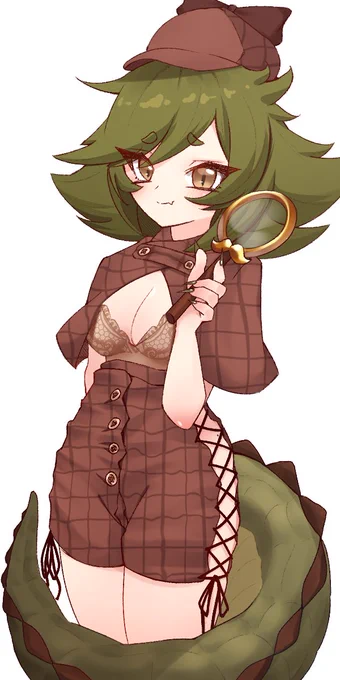 Gatorwaifu's official design--!I still dont have a name for her.. 