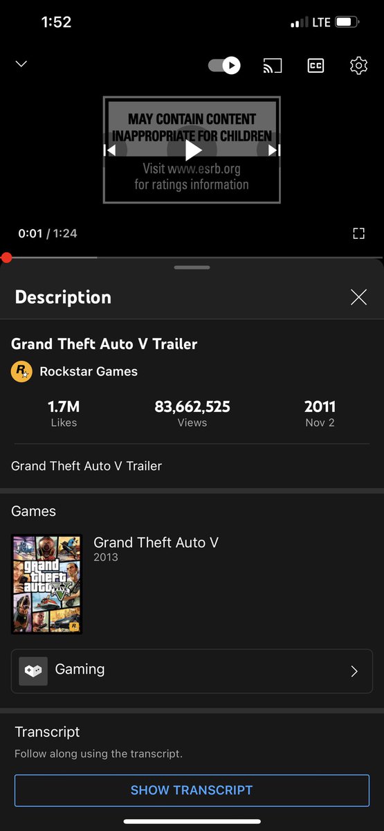 JohnnyBeGaming's tweet photo. 10 years ago on November 2nd 2011 is when @RockstarGames dropped the trailer for Grand theft auto 5. Hopefully and I mean hopefully they drop the trailer for Grand theft Auto 6 before Christmas! #gaming #GRANDTHEFTAUTO #gta #gta5 #gta6 https://t.co/fO1YFpC3lQ