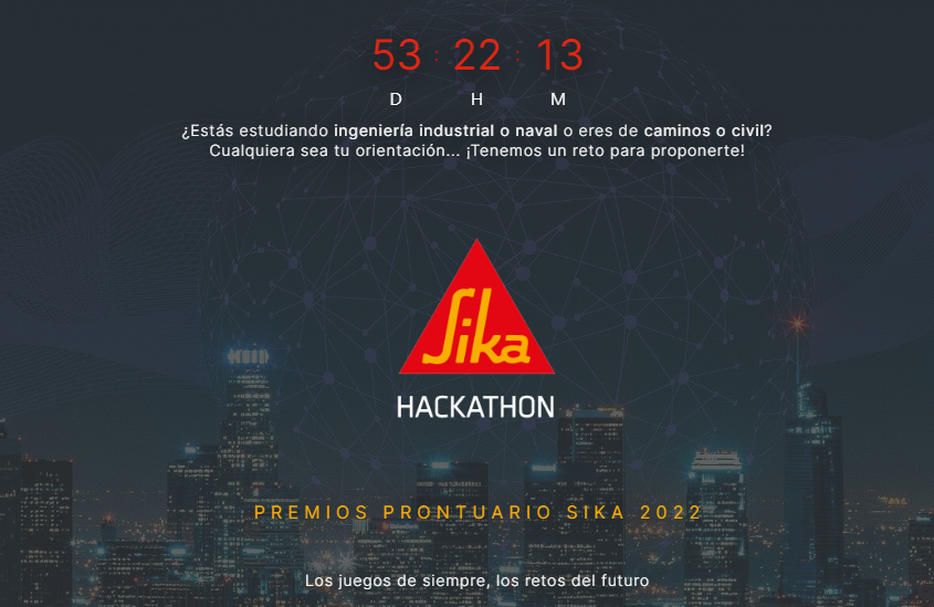 aediProyectos's tweet photo. Continua abierta la convocatoria de @SikaSpain, uno de nuestros colaboradores, para los PREMIOS PRONTUARIO SIKA 2022, dedicados a estudiantes de ingeniería 👩🎓👨🎓
Entérate de todo lo necesario en
https://t.co/xvzqHNigVn
#PremiosdelProntuarioSika #SikaHackathon https://t.co/u4ZfD4Te8G