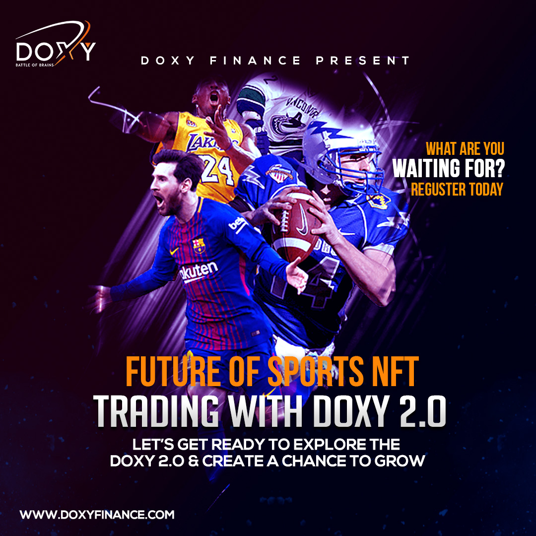 Doxy Finance (@doxyfinance) on Twitter photo 𝐃𝐨𝐱𝐲 𝐅𝐢𝐧𝐚𝐧𝐜𝐞 𝐭𝐡𝐞 𝐅𝐮𝐭𝐮𝐫𝐞 𝐨𝐟 𝐒𝐩𝐨𝐫𝐭𝐬 𝐍𝐅𝐓!
Let's Get Ready to Explore the Doxy 2.0 & Create a Chance to Grow!!
What are you waiting for?
✅Register Today👉doxyfinance.com
#blockchain #finance #fantasy #platform #crypto #nfts #sportsnfts2022 𝐃𝐨𝐱𝐲 𝐅𝐢𝐧𝐚𝐧𝐜𝐞 𝐭𝐡𝐞 𝐅𝐮𝐭𝐮𝐫𝐞 𝐨𝐟 𝐒𝐩𝐨𝐫𝐭𝐬 𝐍𝐅𝐓!
Let's Get Ready to Explore the Doxy 2.0 & Create a Chance to Grow!!
What are you waiting for?
✅Register Today👉doxyfinance.com
#blockchain #finance #fantasy #platform #crypto #nfts #sportsnfts2022
