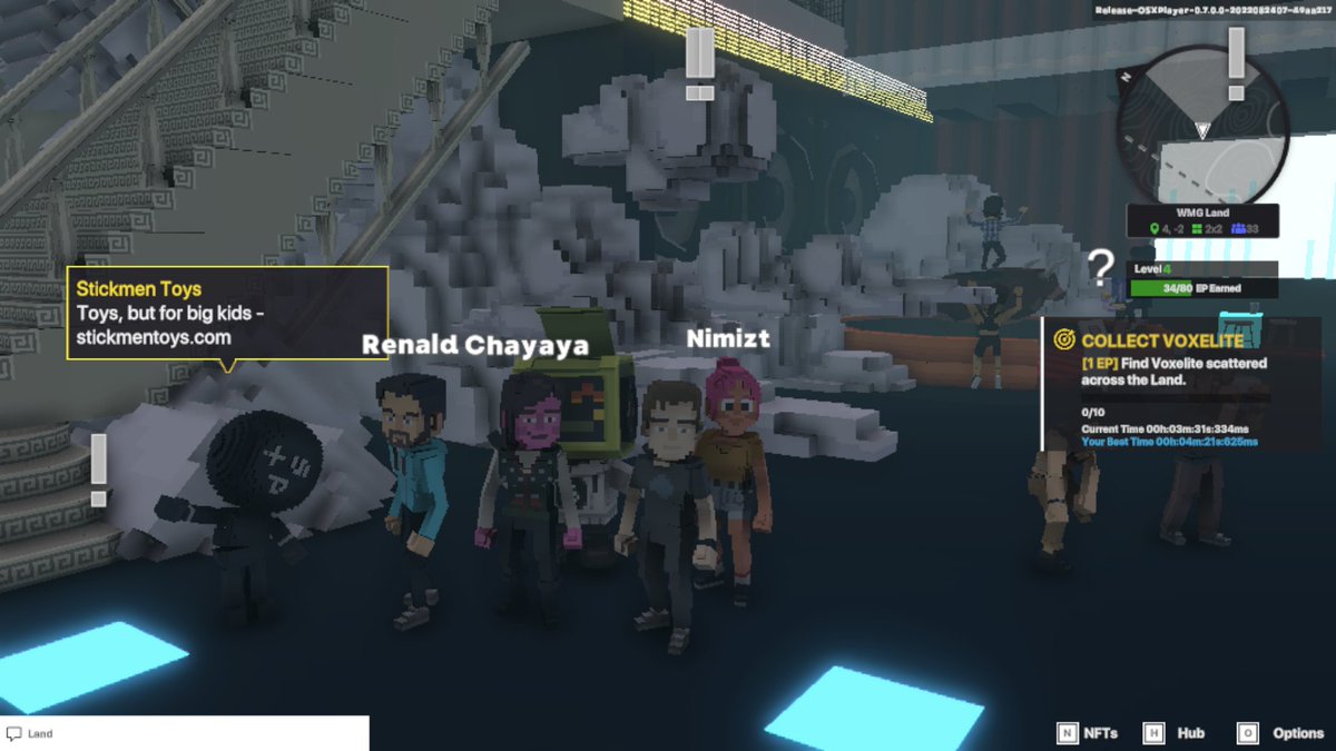 BrendaDover15's tweet photo. @TheSandboxGame @warnermusic I just participated in the #SandboxAlphaS3Giveaway for a chance to win 500 SAND! Found Spinnin Record’s Rog3r, check out my screenshot below!
👇 https://t.co/cEpU8u3qDE