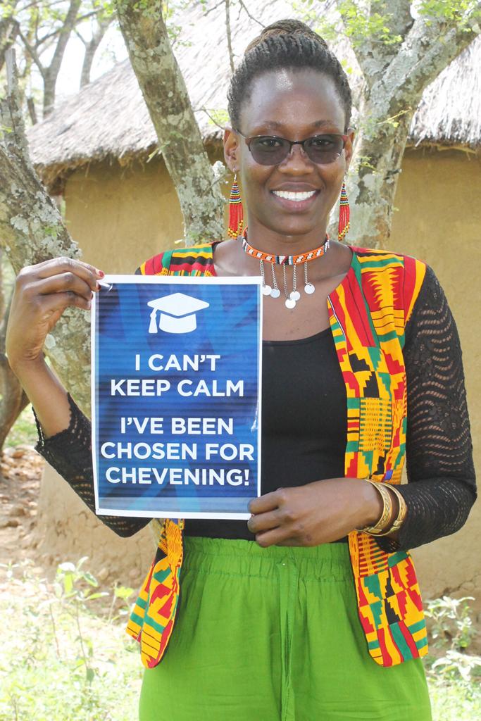 😍 <a href="/VChepemar/">Valeria Chepemarwas</a>  has been #ChosenforChevening 2022/2023.

She will be pursuing an MA in Gender &amp; Development <a href="/SussexUni/">University of Sussex</a> fully funded by the UK Government.

Your destiny awaits, apply for #Chevening on chevening.org/apply

#MyCheveningJourney
