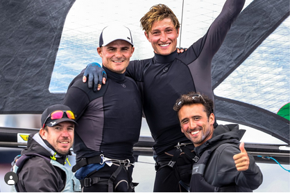 RegatasRCMS's tweet photo. Yeahhhh....
Diego Botín, subcampeón del mundo de 49er.
El regatista del RCMS se alza, con Florian Trittel, con la 🥈 en el mundial de 49er celebrado en Nova Scotia (Canadá). #OrgulloRCMS 🔝🔝🔝 https://t.co/4GI6EezFnS
