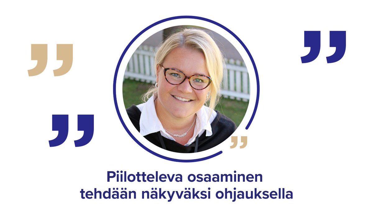 TEM_uutiset's tweet photo. Jokaisen tulee saada tarvitsemansa tuki oman osaamisen näkyväksi tekemiseen.

Ohjauspalveluiden kehittämistä tulee jatkaa, jotta saamme piilottelevan osaamisen näkyviin ja käyttöön meidän kaikkien hyödyksi, kirjoittaa erityisasiantuntija Teea Oja.

Lue 👇
https://t.co/XVjgGVByrA https://t.co/rRRGfgOy6m