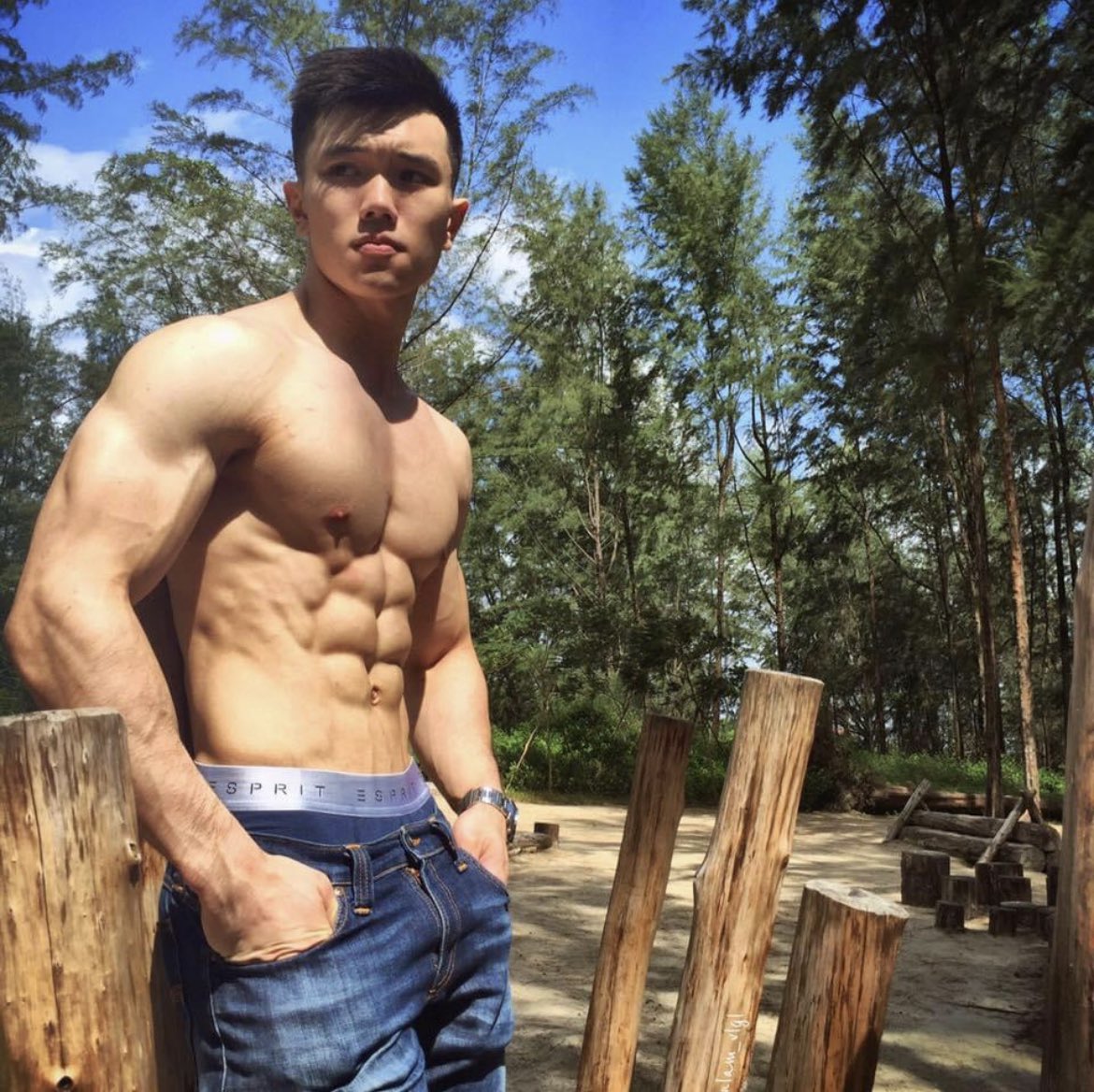 Funbears on Twitter "Give me some washing board abs on a hot 🥵 sunny