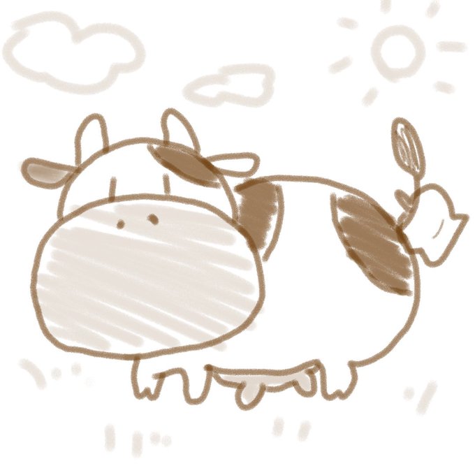 牛イラスト のイラスト マンガ コスプレ モデル作品 79 件 Twoucan