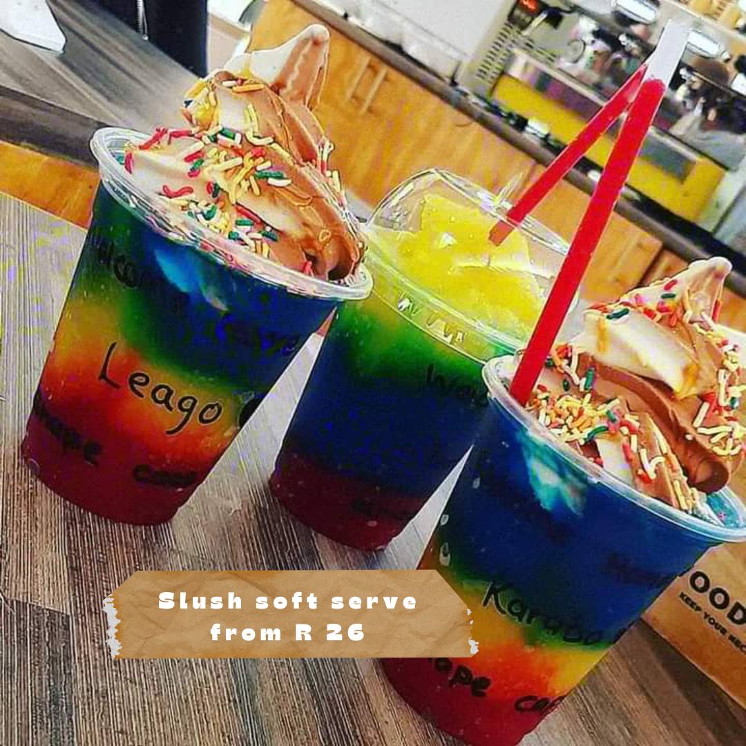 shape_cafe's tweet photo. Ice cream or slush puppy? Can't decide?
Well here's a bit of both! ✌️ 😊
From only R26, you can get yourself a "Slush soft serve" to keep you refreshed💚
#springtime
#icecream
#slushies
#ShapeCafe https://t.co/I9kbrBSre4