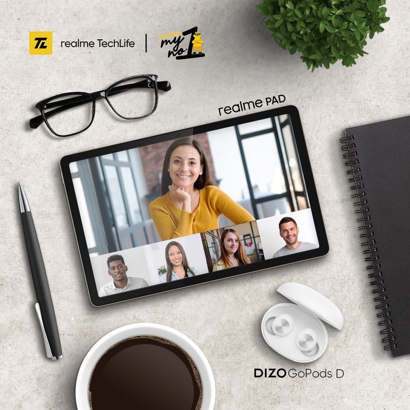 realme_ph's tweet image. Study smarter this school year! 🤓

Get a FREE pair of DIZO GoPods D when you get yourself a realme Pad for as low as P10,990!

#realmeTechLife #realmeMyNumber1