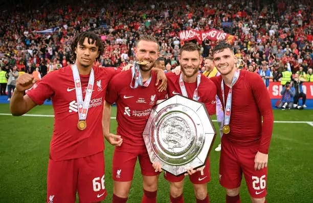 Mozyug10's tweet photo. Not a bad start @LFC well done boyz #Community_Shield https://t.co/wOBvJMCEPu