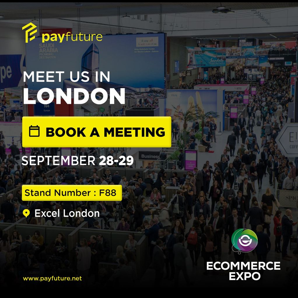 payfuture_net's tweet photo. Meet us in London! 💂‍♀️ on the 28 &amp; 29 September 2022 for the eCommerce Expo, the UK &amp; Europe's largest eCommerce event 👨‍💻🚚👌 

📍Stand number F88!

Register for a complimentary ticket here - https://t.co/xwO4hqGtgU

#ecommerceexpo2022 #crossborderpayments  #emergingmarkets #ECE22 https://t.co/0A66XKNigW