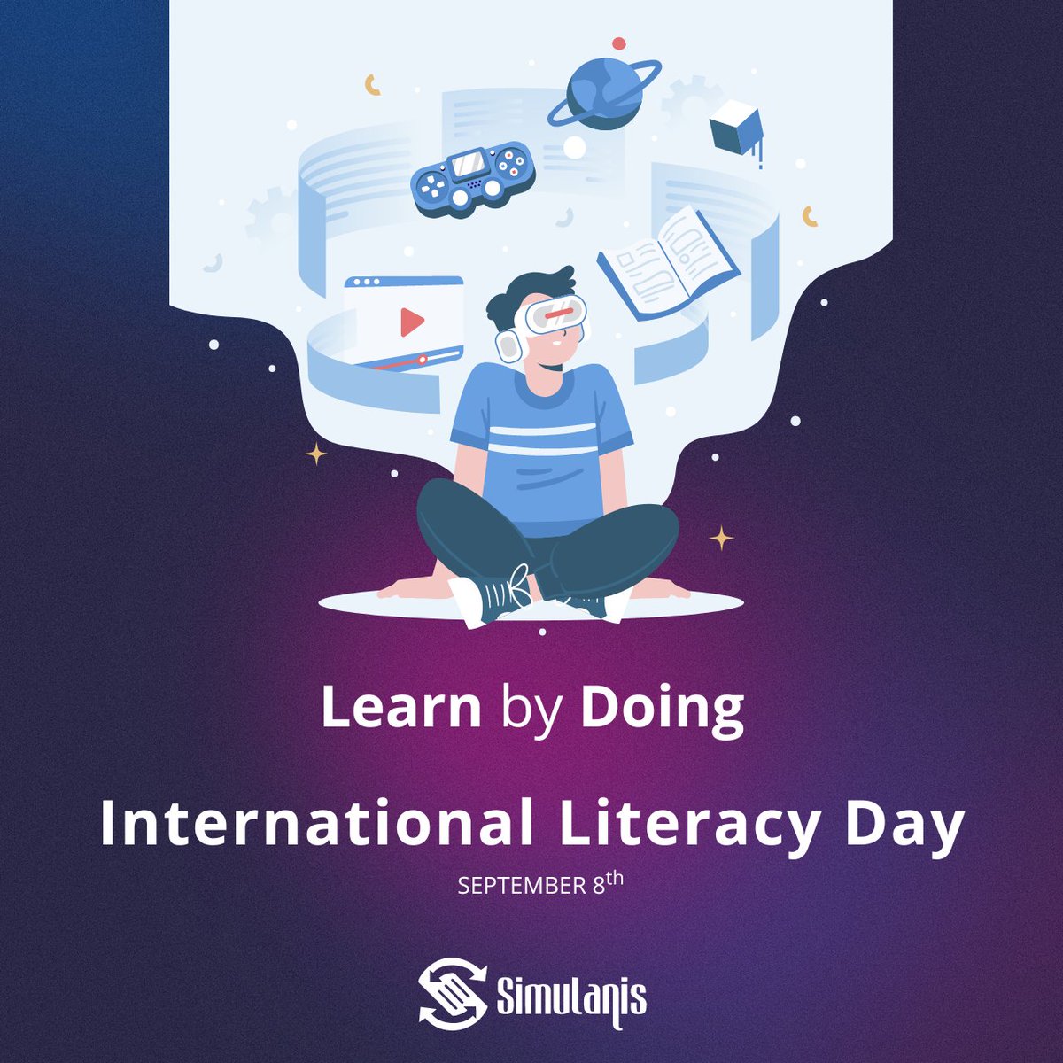 Simulanis's tweet photo. Unlock a new world of learning ! Learn the skills by leveraging AR/VR/MR &amp; XR Technologies from Simulanis!

Know more visit https://t.co/rJehWuCCOT or call us on + 91 9990912140

#literacyday #simulanis #skills #growth #metaverse #training #VR #AR #XR #learning https://t.co/0aDxoI4oH9