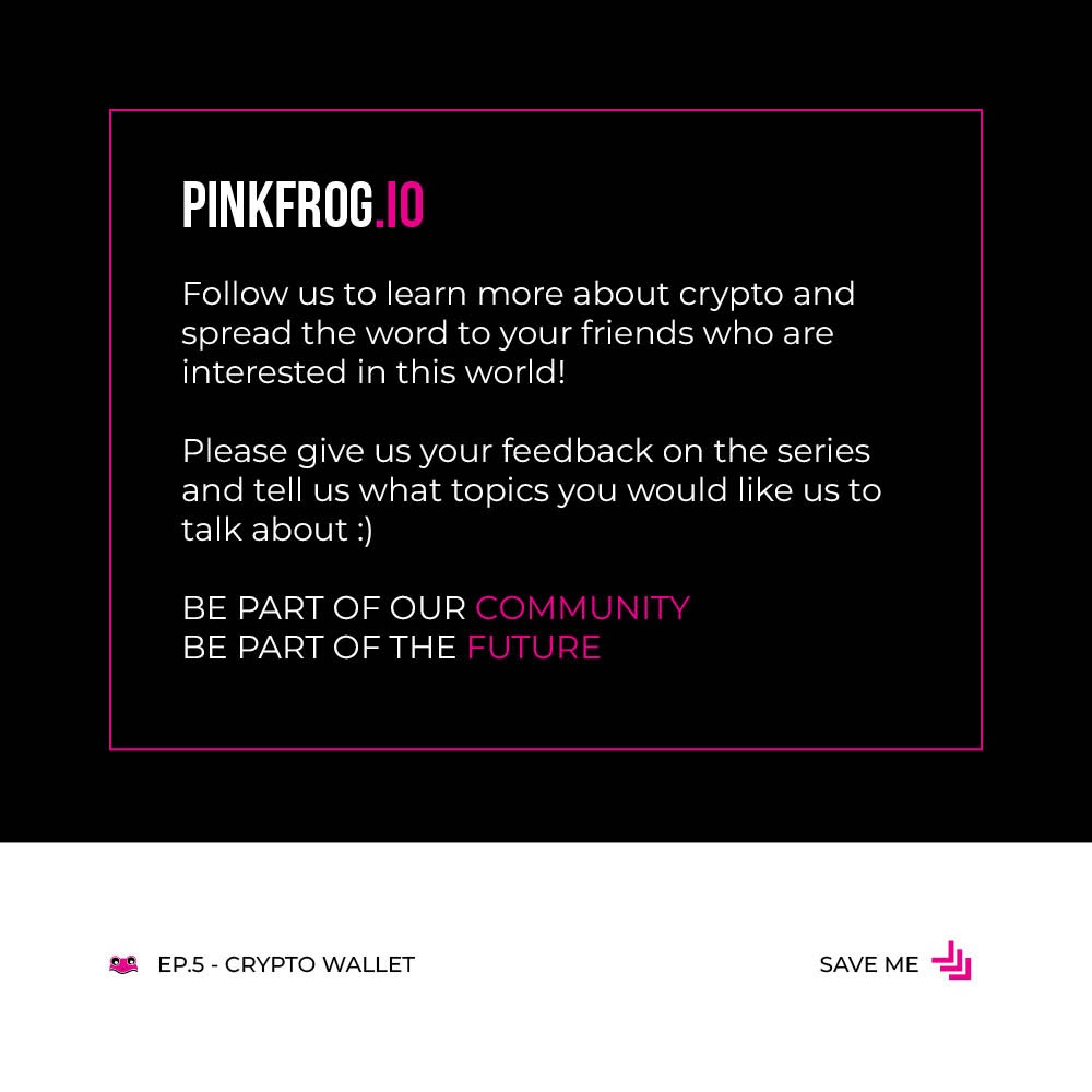pinkfrog_io's tweet photo. Part 3/3
Our next episode of Crypto For Beginners is out 🤟🏻

Don’t forget to follow us ❤️
@pinkfrog_io
@pinkfrog_io
@pinkfrog_io

Source: Coinbase https://t.co/umThrnYBQy