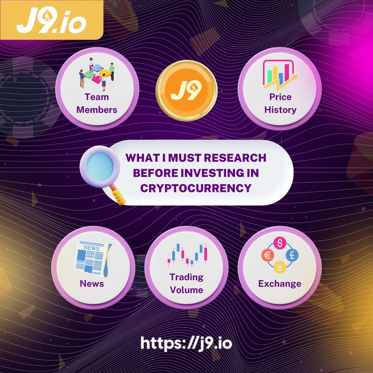 j9io_official's tweet photo. Beginners in crypto, feeling lost? Here are the things you need to research before investing.
π² For more tips and tricks, follow us here on Twitter!
#J9io #J9BC #WinWithJ9 #Crypto #CryptoTips #Blockchain https://t.co/1KGbF8XIAX