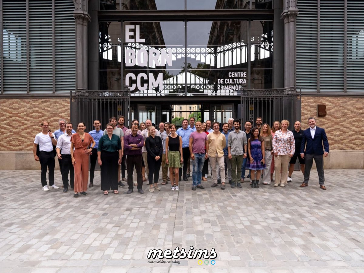 metsims's tweet photo. We are at the SimaPro Global Partner Meeting! At the meeting, which took place in Barcelona this year and lasted for 3 days, developments related to SimaPro were discussed, as well as various workshops and cultural trips. https://t.co/CMYTtL5pZK