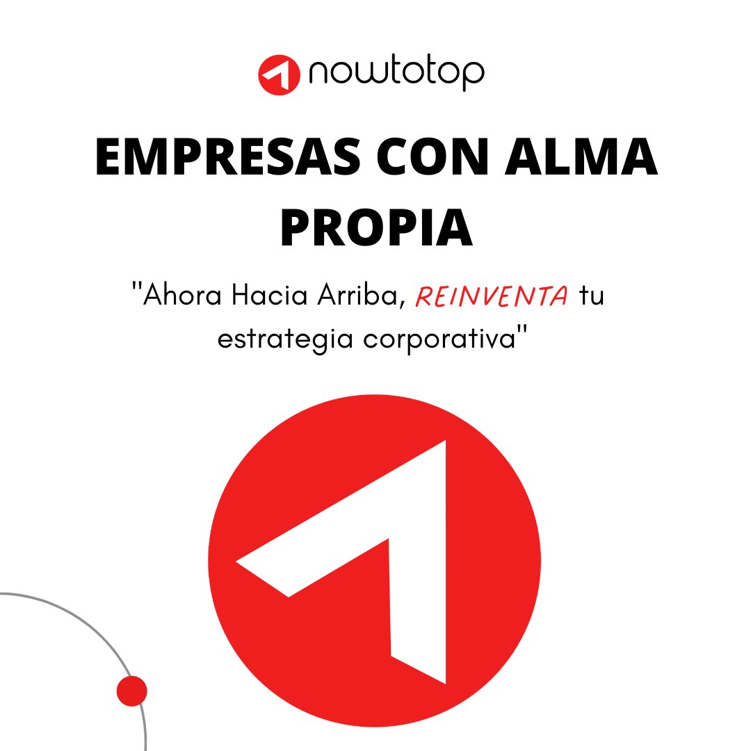 En Now To Top, nos gusta trabajar mano a mano con empresas y organizaciones para ayudarles a crecer, de empresa a empresa, de tú a tú, acompañándoles hacia su nuevo destino, siempre hacia arriba 🔝

💢 Ahora Hacia Arriba, REINVENTA tu estrategia corporativa 💢

#empresas