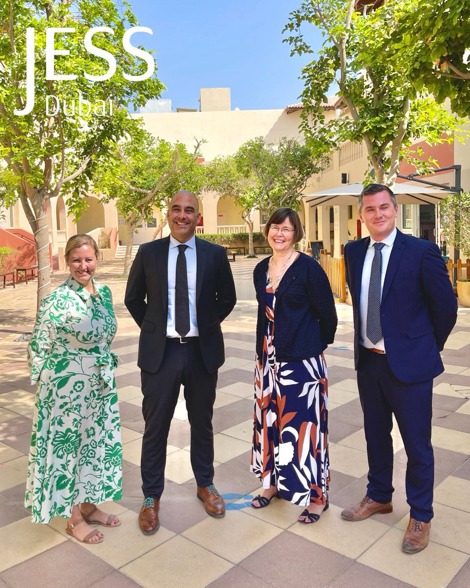 JESSDubai's tweet photo. Meet our Senior Leadership Team @JESSPrimary. From L to R Mrs Rachael Abbas, Mr Jose Diez (Headteacher), Ms Liz Morris and Mr Ross O’Donnell. #HumansOfJESS #Schoolleadership #Primaryschool https://t.co/WMzt907EFA