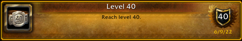 Sanvy_Pixels's tweet photo. I just earned the [Level 40] Achievement! #Warcraft https://t.co/cEOSFH77IH