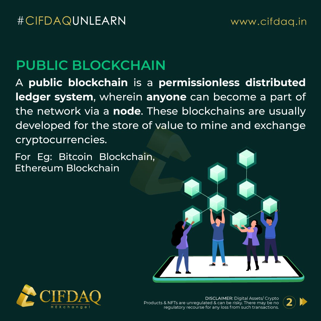 cifdaq's tweet image. Types of #blockchains Explained via #CIFDAQUnlearn

#CIFDAQ #CIFD