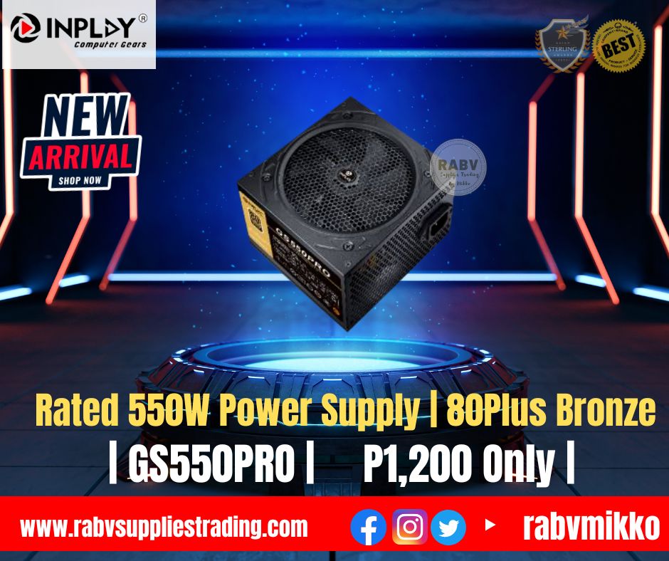 MikkoRabv's tweet photo. NOW AVAILABLE🔥
🙄🙄WE ARE LOOKING FOR RESELLERS🙄🙄
SRP: P1,200🔥
Buy 10 get 1 free!🔥
#powersupply #powersupplies #computershop #computer #computerrepair #shopping #onlineshopping #systemunit #blogger #streamer #influencer #gaming #virtualassistant #freelancer https://t.co/0T147ZquKn