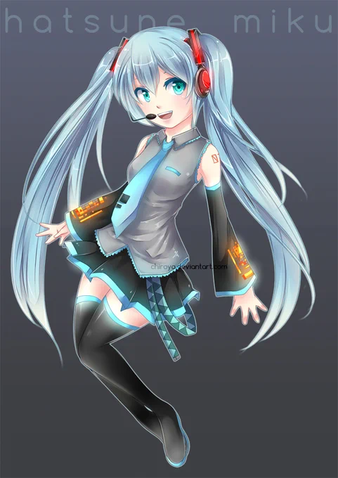 2011 -> 2016 -> 2021 -> 2022drawing miku for more than 10 years  