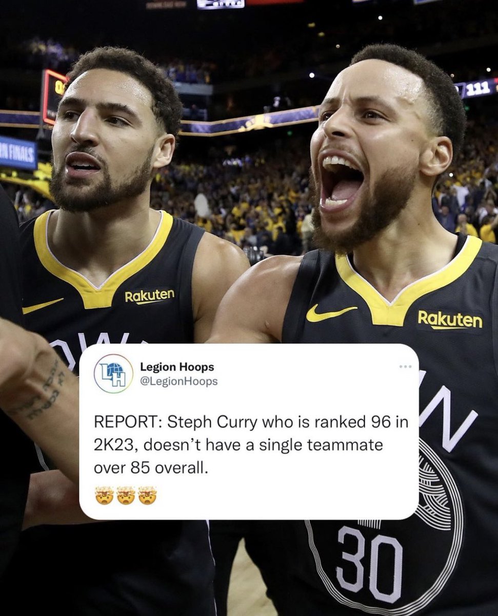 StephMuse_'s tweet photo. “Steph Curry has a superteam” 🤡 https://t.co/xUF9Cgnh7r