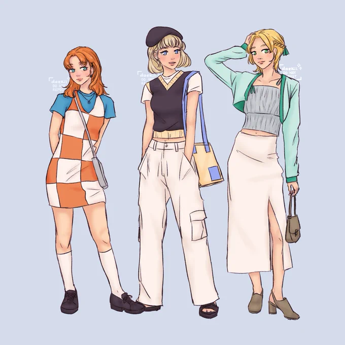 blue lion girls  modern clothing bc yea#FireEmblem #FireEmblemThreeHouses #FireEmblemThreeHopes #FE #FE3H #BlueLions 