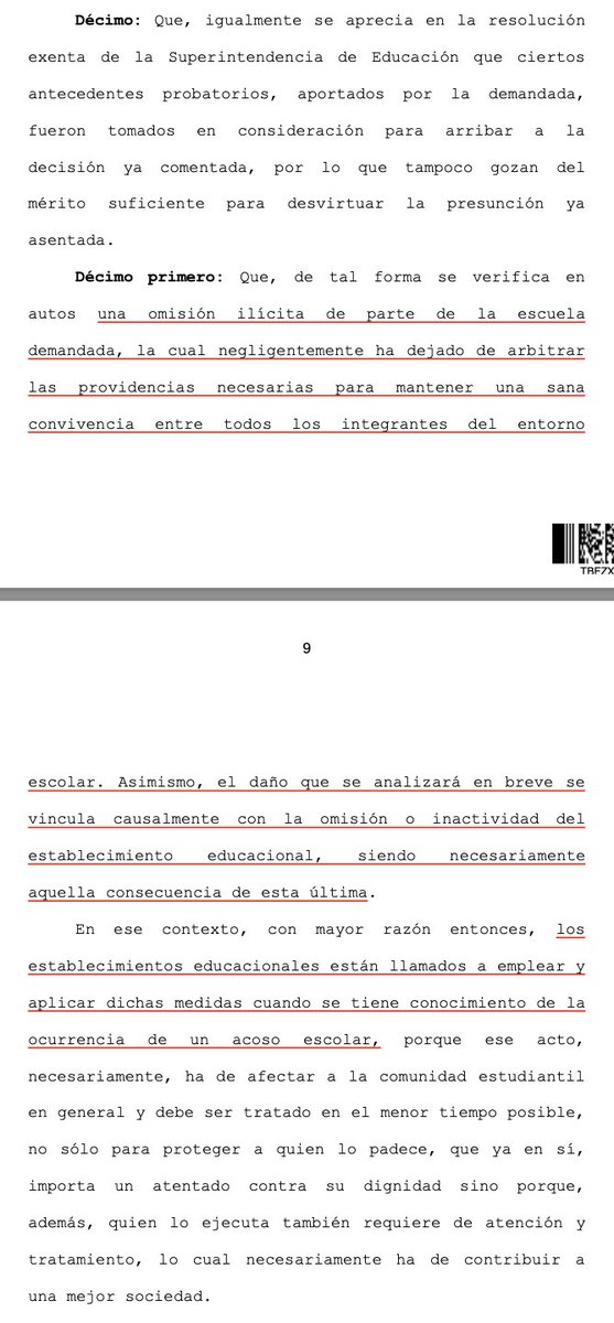 CS (5.9.2022, rol 19027-2021) establecimiento educacional tiene "posición de garante" en lo que se refiere a prevenir el acoso escolar. Su infracción genera responsabilidad (administrativa y civil extracontractual). Resolución que aplica sanción tiene presunción de veracidad.