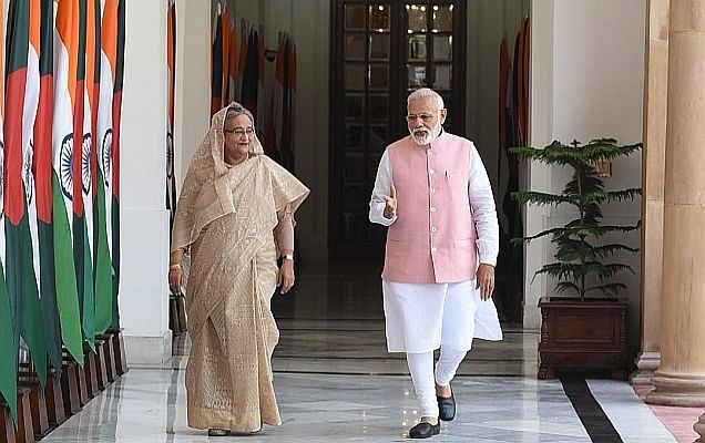 PM @narendramodi to hold bilateral talks with visiting #Bangladesh PM #SheikhHas... - Kannada News