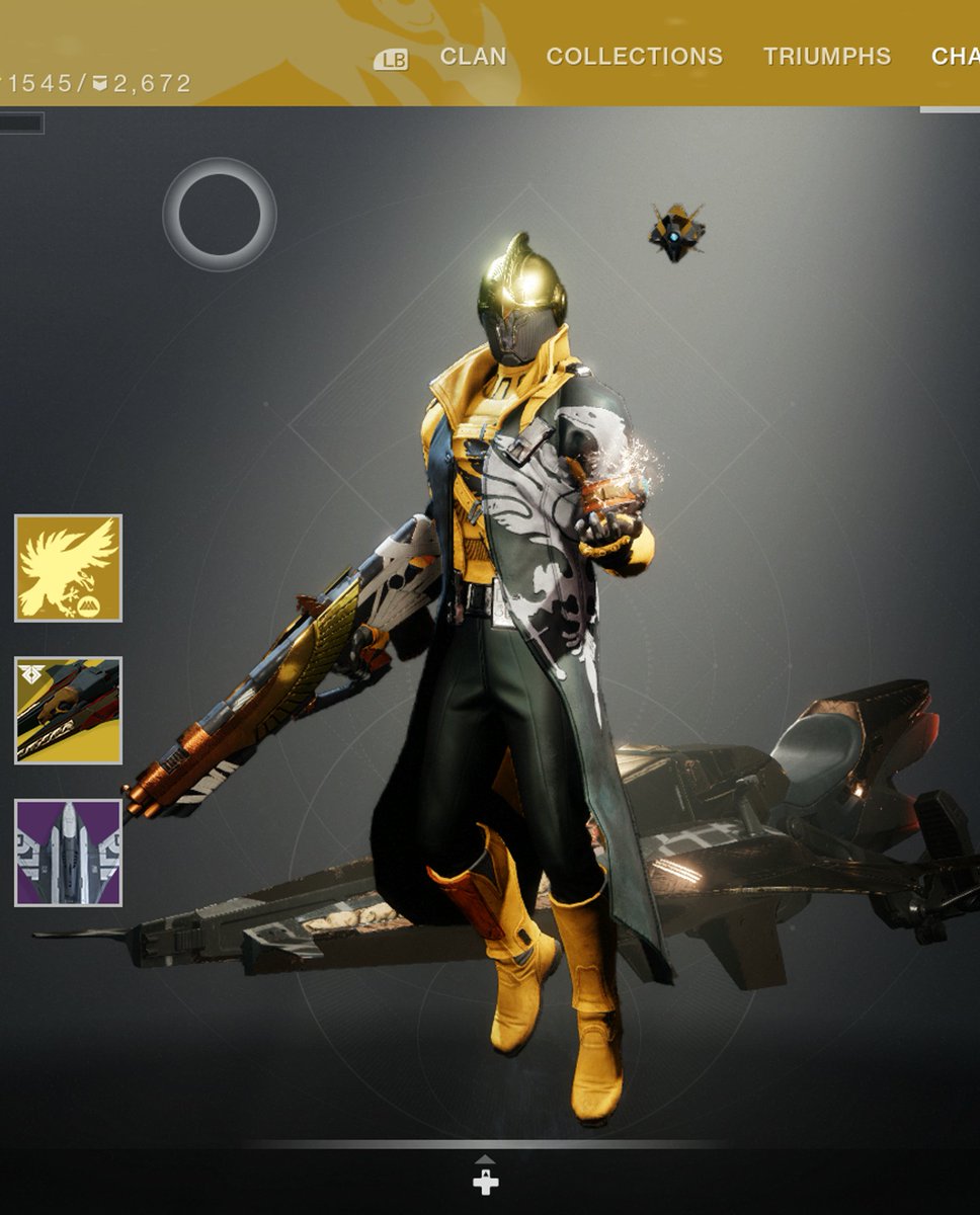 true_undaunted's tweet photo. Golded up and ready to raise awareness for #ChildhoodCancerAwarenessMonth .
@Bungie @DestinyTheGame @DadstinyGaming . Keeping the look all thru September! 🙏 https://t.co/4dm1N3bOLI