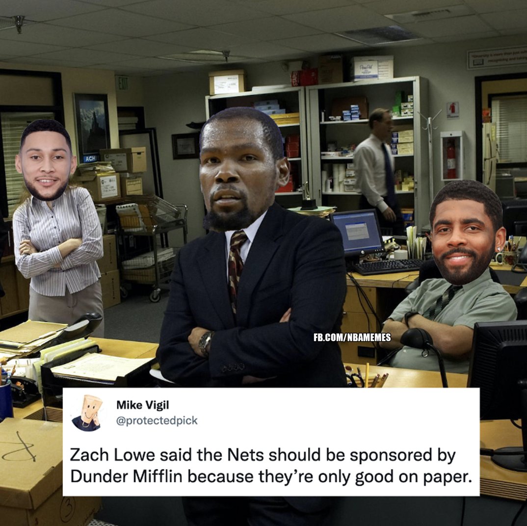 NBAMemes's tweet photo. The accuracy tho 😂 https://t.co/ZESd9Wqtn3