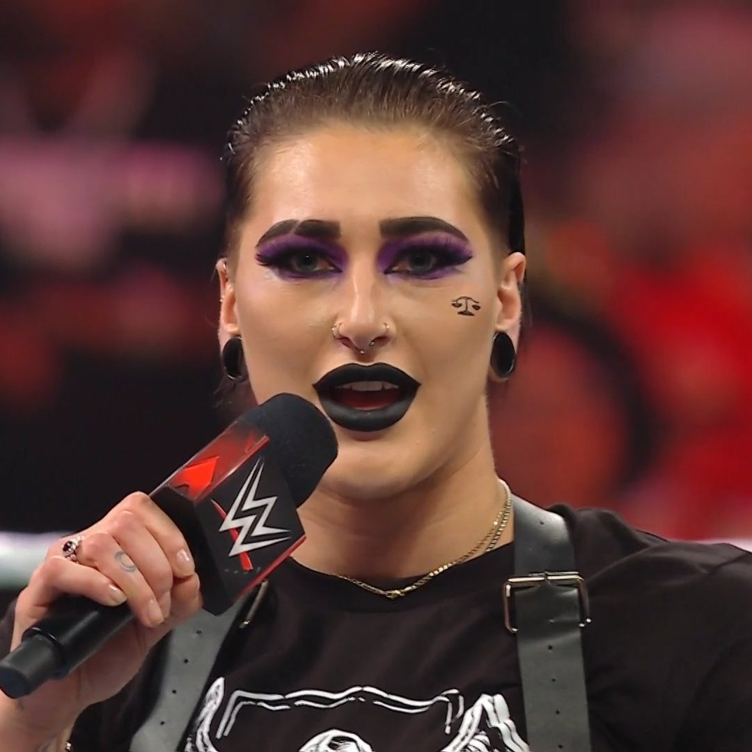 wweontnt's tweet photo. "What Papi wants, Papi gets!" - @RheaRipley_WWE

#WWERaw https://t.co/t2pHOjh2K7