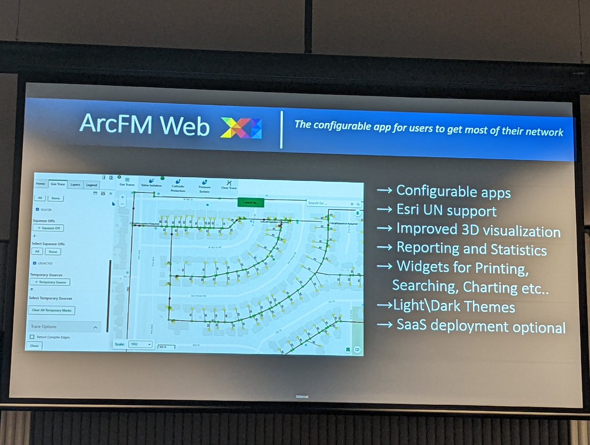 RobClout's tweet photo. Reliving my past by watching demos of ArcFM Web based on #Geocortex So many good memories #NZEUC @VertiGISStudio https://t.co/GUMNNRXIeq