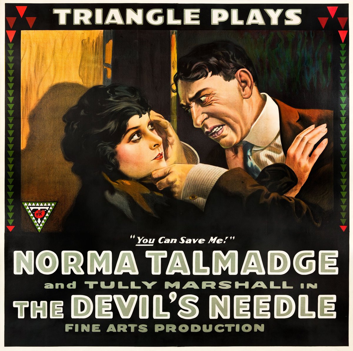 AlLucard225's tweet photo. Now Watching a 106 year old drama - it still holds up today!
#TheDevilsNeedle #NormaTalmadge #TullyMarshall #ChesterWithey #TriangleFilms #FineArtsFilmCompany #NowPlaying https://t.co/P7Z8bwPT8V