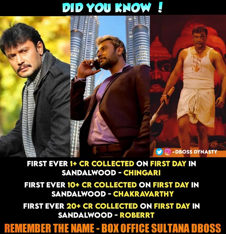 CinemaCircuitX's tweet photo. Box Office Sultana 💥😎
#DBoss #Kranti #RVMN #D56 https://t.co/p503pcv1Bc