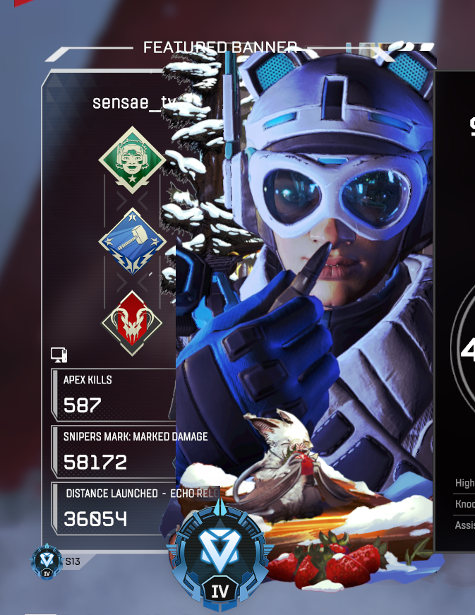 yoursensae's tweet photo. we did it baby #diamond4 #apexlegends #vantage https://t.co/u9lPedcoRX