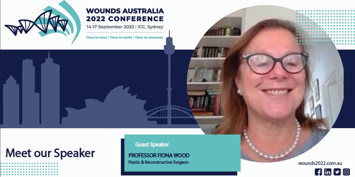 It's the final countdown... the #wounds2022 #conference is next week & it's not too late to join us! Former Australian of the Year & world-leading surgeon Prof Fiona Wood AM is just one of the expert presenters you'll hear from. Explore and register: wounds2022.com.au