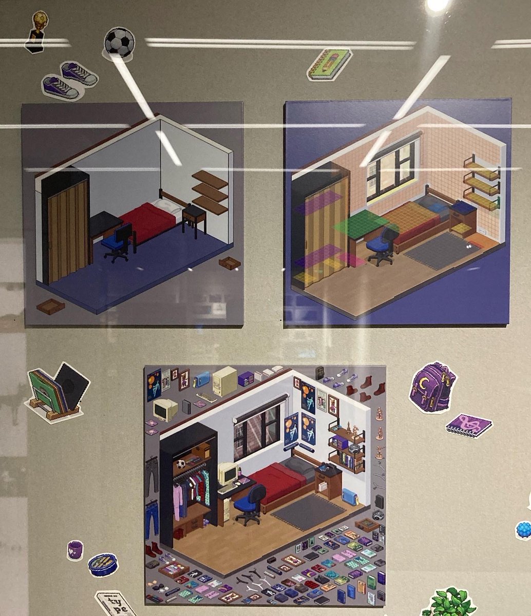 astroblob's tweet image. Some details from our new display on @UnpackingALife in @ACMI 💕📦