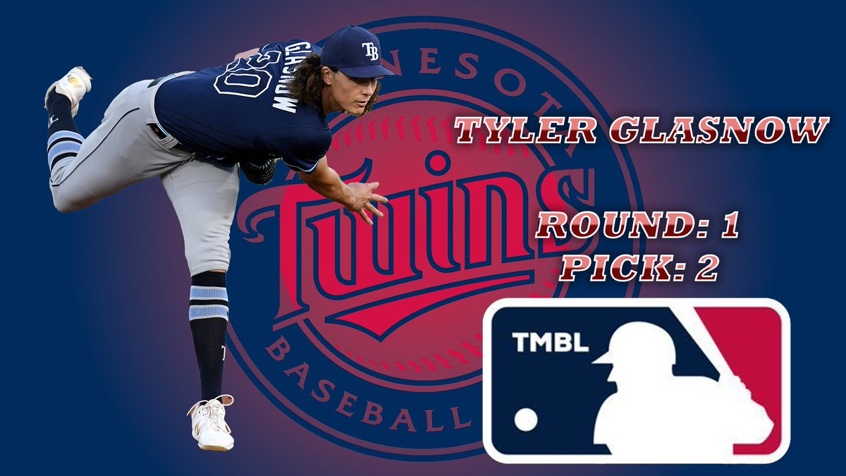 TMBLeague's tweet photo. With the second pick in the TMBL Season 2 Rookie Draft, the @TMBLTwins select Tyler Glasnow (@TheMightyA2)! https://t.co/2GMiJR2Fje