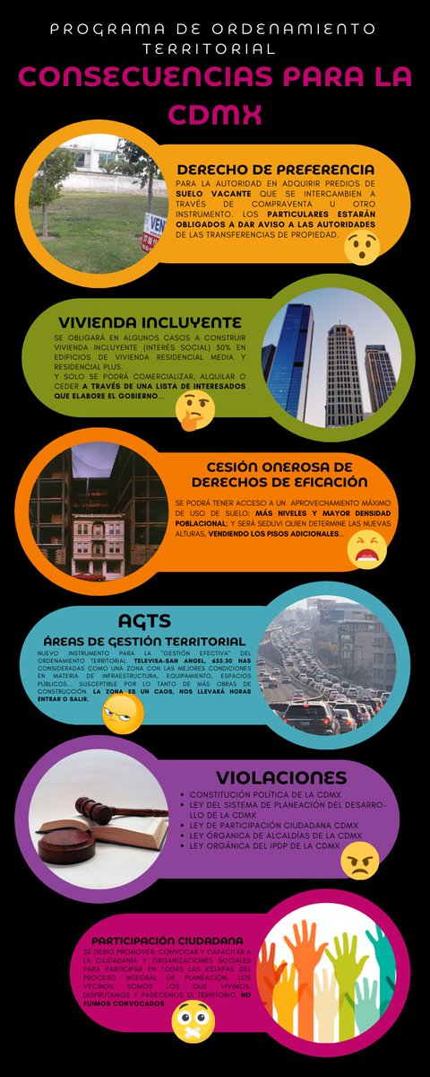 El futuro de la Ciudad en RIESGO, los vecinos no fueron como lo marca la ley…
El suelo en venta al mejor postor, incluso áreas de valor ambiental y suelo de conservación, VITALES por sus servicios ambientales!
#AsiNoClaudia
#PGOT
<a href="/JosefinaMacG/">Josefina Mac Gregor</a> <a href="/AlcaldiaAO/">Alcaldía Álvaro Obregón</a> @PlaneandoLaCDMX 
📣👇