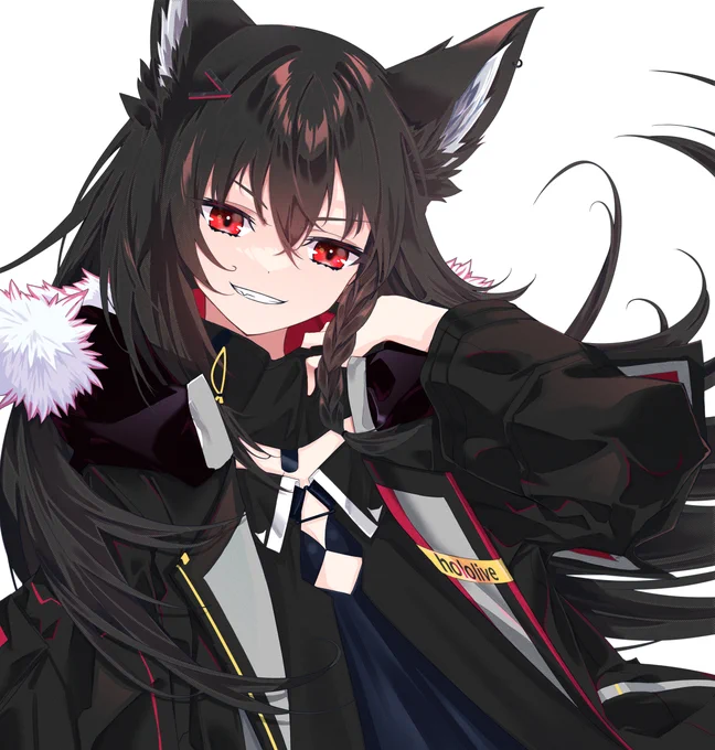 黒ちゃんBIRTHDAY#絵フブキ   #黒上フブキ 