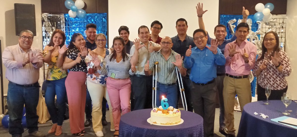 InnovuxIT's tweet photo. El 1 de septiembre, cumplimos nuestro sexto aniversario, y lo hemos celebrado con todo nuestro equipo. El domingo 4 de septiembre tuvimos una mañana compartiendo experiencias, dinámicas grupales y celebrando; hubo obsequios y premios... Por mas años, SALUD #INNOVUXIT! https://t.co/j64dLlkqO5